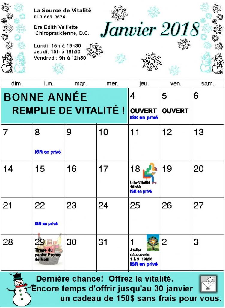 Janvier 2018