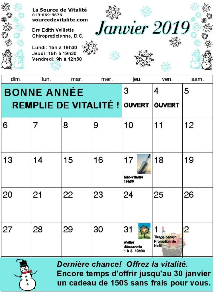 Janvier 2019