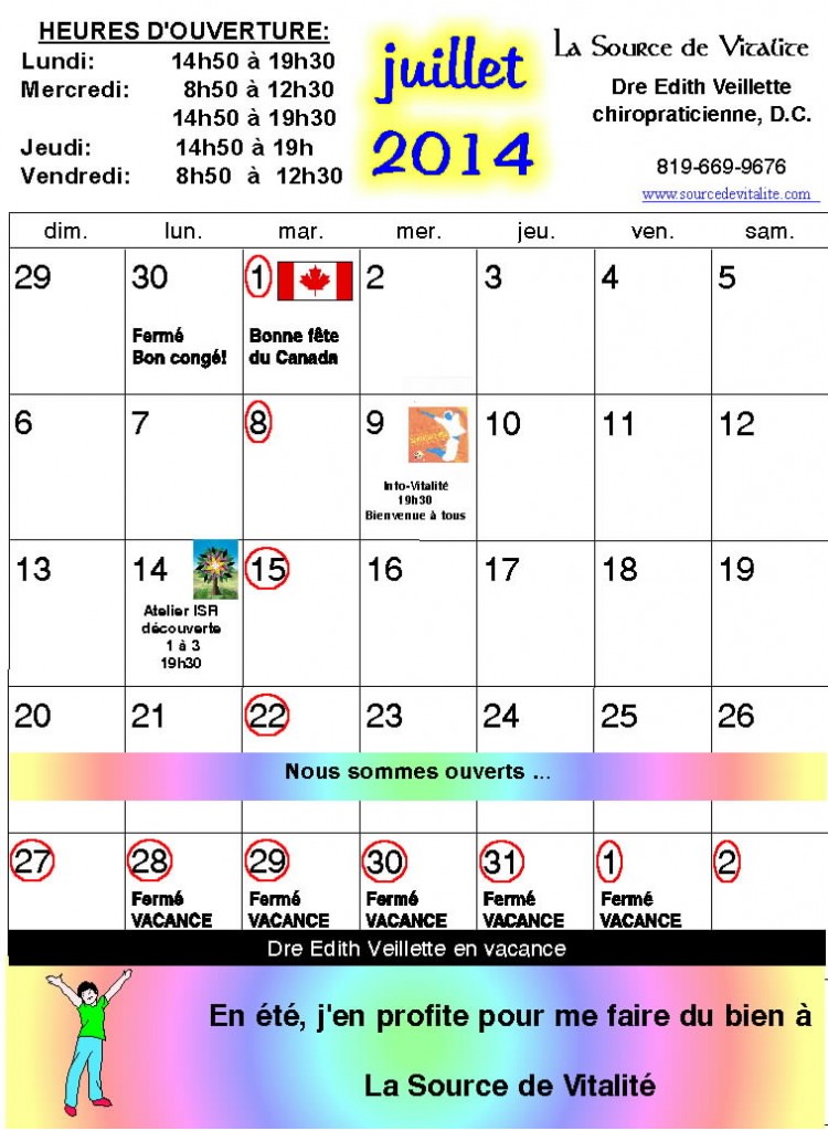 Juillet 2014
