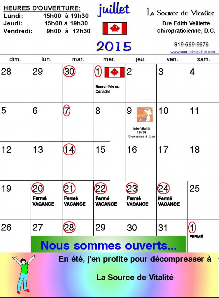 Juillet 2015