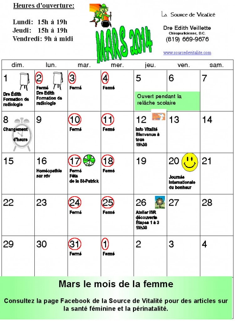 Mars 2015
