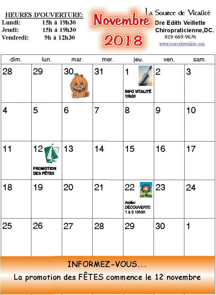 Novembre 2018