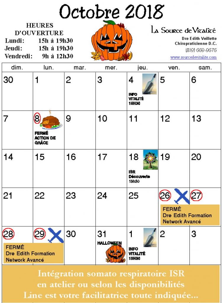 Octobre 18